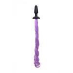 Purple Pony Tail Anal Plug