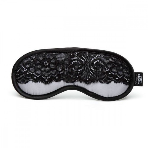 Fifty Shades of Grey-Play Nice-Satin and Lace Blindfold 