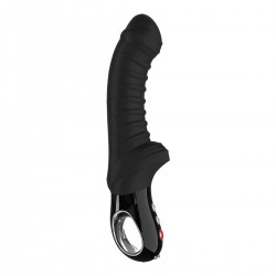 Tiger G5 Ribbed Shaft G-Spot Vibrator Black Line