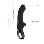 Tiger G5 Ribbed Shaft G-Spot Vibrator Black Line