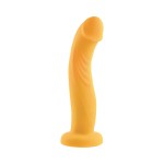 Sweet Embrace Rechargeable Remote-Controlled Vibrating 7 in. Silicone Dildo and Jock-Style Strap-On Harness Set