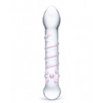 7.25" Spiral Staircase Full Tip Dildo 