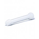  7" Realistic Head Glass Dildo 