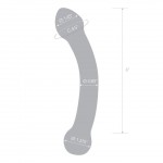  7" Curved Glass G-Spot Stimulator 