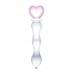 8" Sweetheart Glass Dildo 