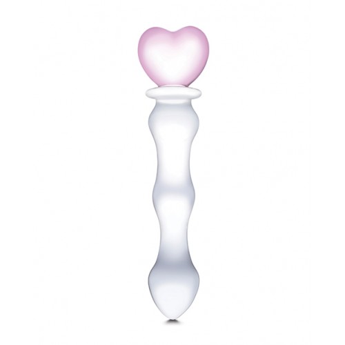 8" Sweetheart Glass Dildo 