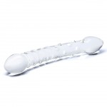 10" Double Trouble Glass Dildo