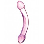Glas Double Trouble Glass Dildo - Purple