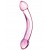 Glas Double Trouble Glass Dildo - Purple