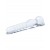  8" Joystick Clear Glass Dildo 