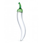  Glass Naturals Chili Pepper 8.25" Dildo 