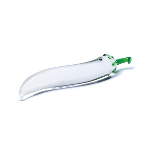  Glass Naturals Chili Pepper 8.25" Dildo 