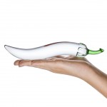  Glass Naturals Chili Pepper 8.25" Dildo 