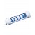 6.5" Blue Spiral Glass Dildo 