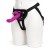 Happy Rabbit Rechargeable Silicone Vibrating Strap-On Harness Set 