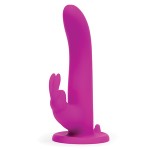 Happy Rabbit Rechargeable Silicone Vibrating Strap-On Harness Set 