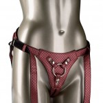 The Regal Queen Harness - Red, Pewter or Gold