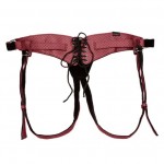 The Regal Queen Harness - Red, Pewter or Gold