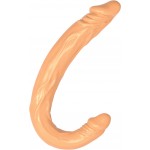 Double Dipper 13" Vibraflex Dual Headed Skinsations Flexible Dildo