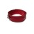 Bondage Basics Leather Red Collar