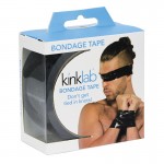 Unisex Black PVC Bondage Tape