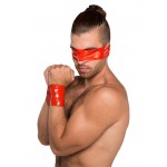 Unisex Red PVC Bondage Tape