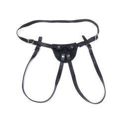 Terra Firma Leather Dildo Harness