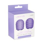 Le Wand Petite Massager Textured Covers 2-pack