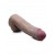 7" Dual Density Squirting Dildo Brown
