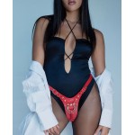 Strap-on-Me Leatherette Harness Fabulous - One Size Red Glossy Strap-on-Me Leatherette Harness Fabulous - One Size Red Glossy