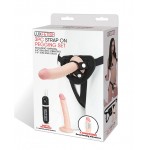 Strapon Pegging Set with 2 Realistic Dildos & Harness