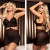 7433 Babydoll and Two Piece Set Color Black