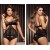 7436 Babydoll and Two Piece Set Color Black