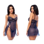 7555 Babydoll Color Midnight Blue