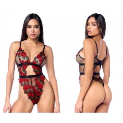 8961 Teddy Color Black-Red