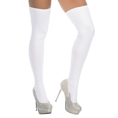 Mapale 1017 Thigh Highs Color White One Size