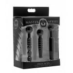 Dark Rods 3 Piece Silicone Penis Plug Set