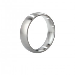 Mystim Earl Brushed Steel Cock Ring