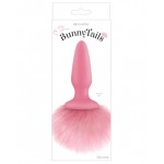 Bunny Tail Silicone Anal Plug Pink