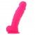 Colours Dual Density 8" Silicone Dildo Pink