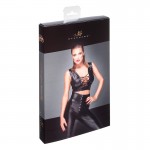 Powerwetlook Bra Top With Lacing