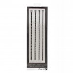 Shots Ouch Beginner's Urethral Sounding Silicone Spiral Screw Plug Set - Black