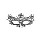 Queen Black Lace Mask