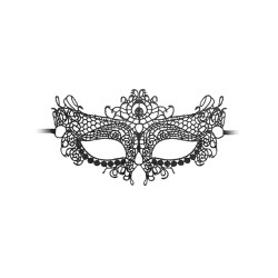 Queen Black Lace Mask
