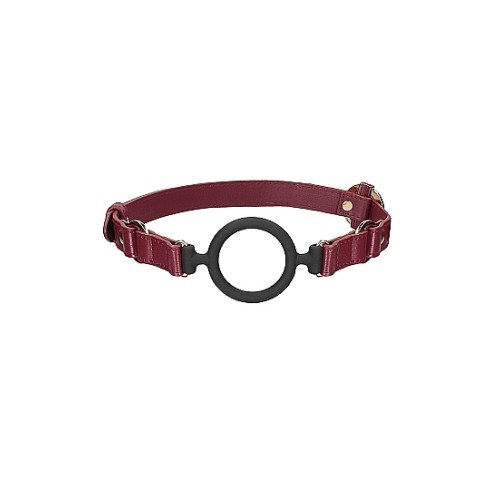Halo Burgundy Silicone Gag Ring