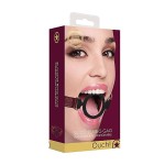 Halo Burgundy Silicone Gag Ring