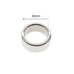 Stainless Steel Wide Glans Ring