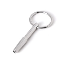 Cum-Thru Steel Penis Plug