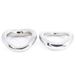 Ergonomic Stainless Steel Cock Ring