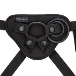 Pegasus 6" Curved Ripple Peg Strap On Harness Set 